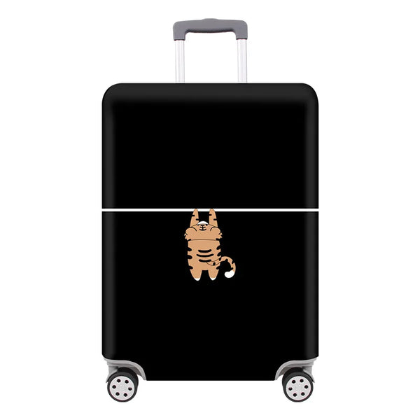 Housse de Protection Valise Tigre, coloris noir