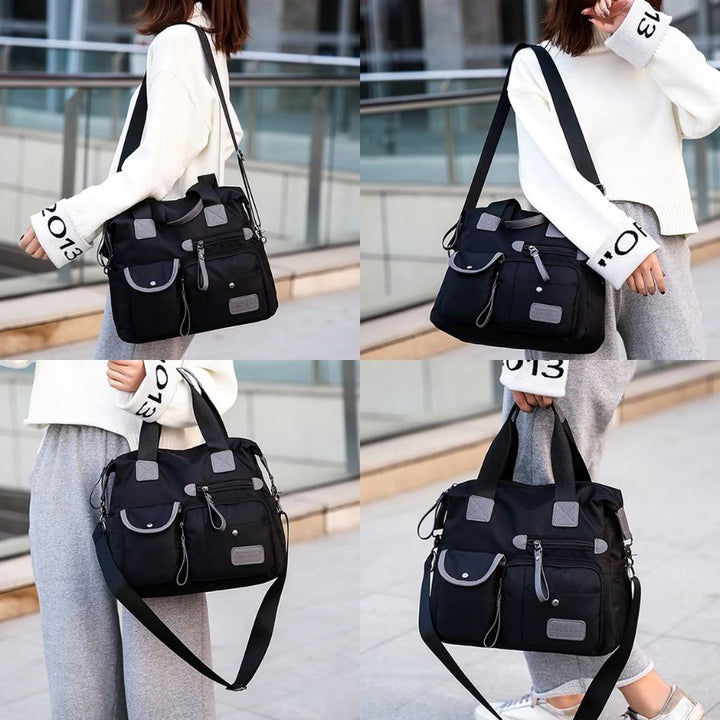 Petit sac bandoulière de voyage femme différents styles de portage