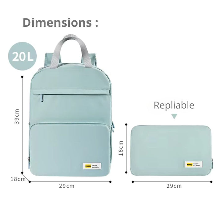 Petit sac à dos pliable dimensions