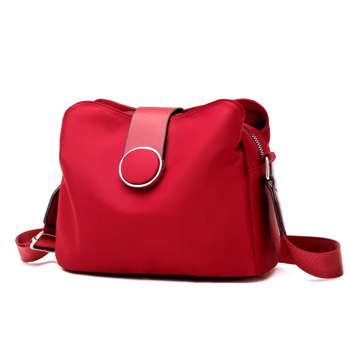 Petite sacoche en bandoulière femme rouge