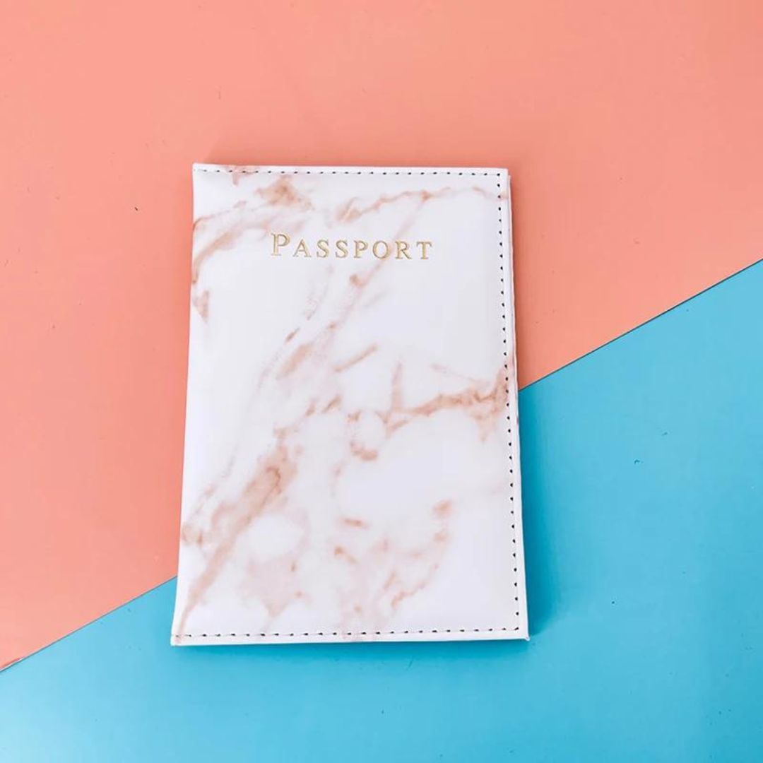 Porte-Passeport Marbre