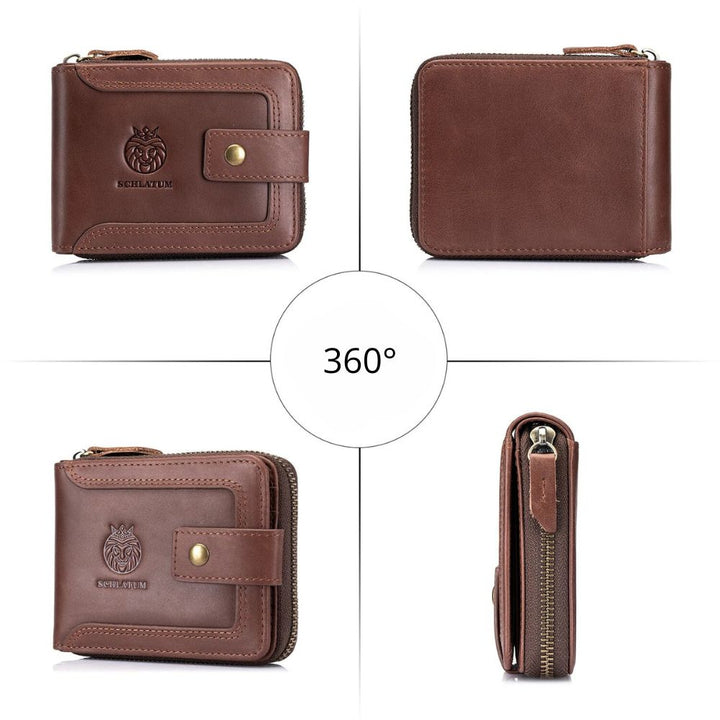 Portefeuille de Voyage Homme Cuir <br> - schlatum