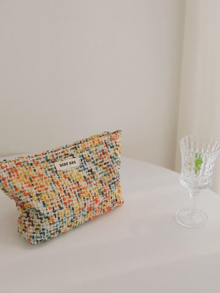 Trousse de Toilette Femme Colorée - Handmade, présentation en vidéo