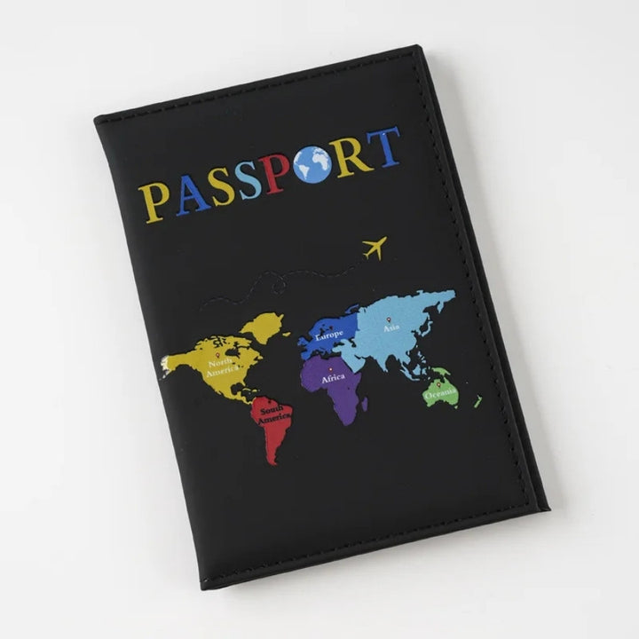 Protège-passeport Voyage, noir