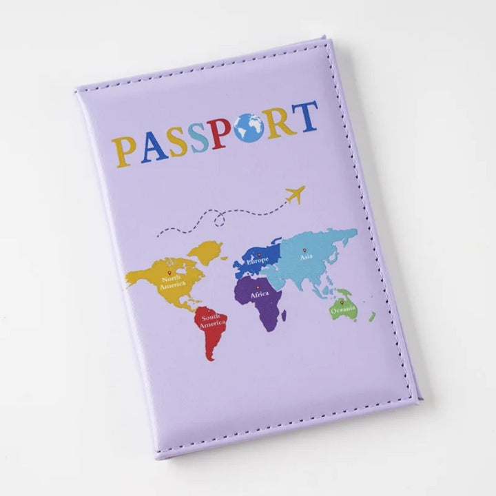 Protège-passeport Voyage, lila