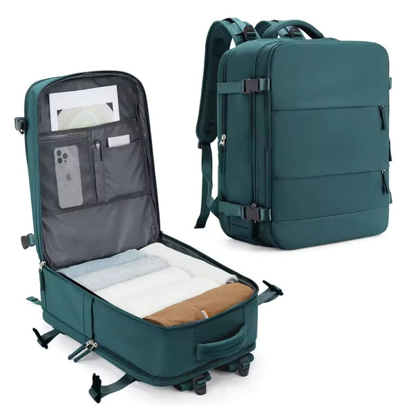 Sac à Dos 45 x 36 x 20 cm coloris vert canard