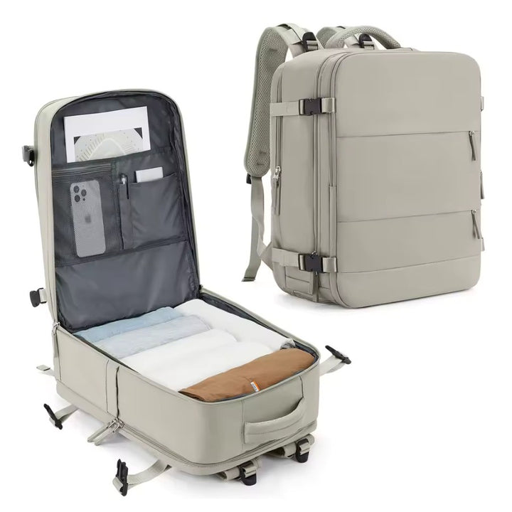 Sac à Dos 45 x 36 x 20 cm coloris beige