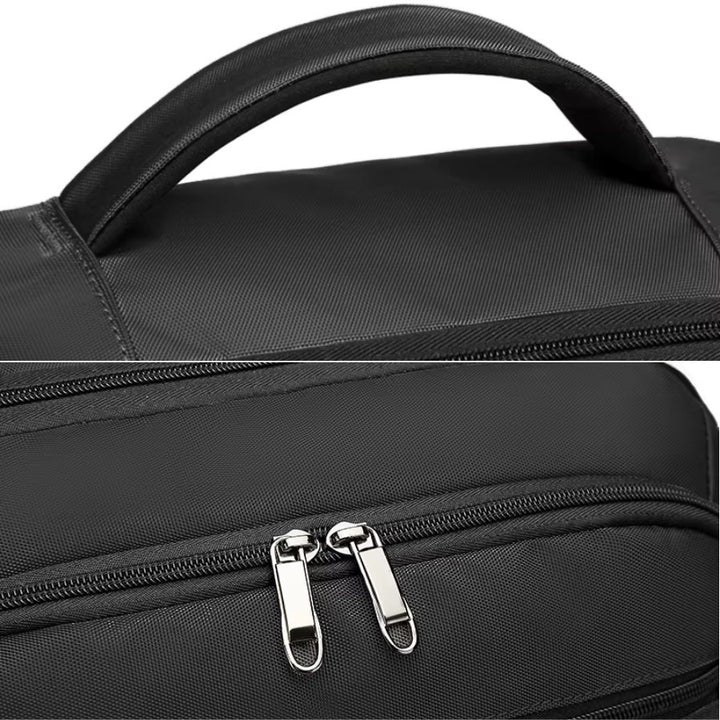 Poignée et fermetures éclair sac cabine 55x35x20