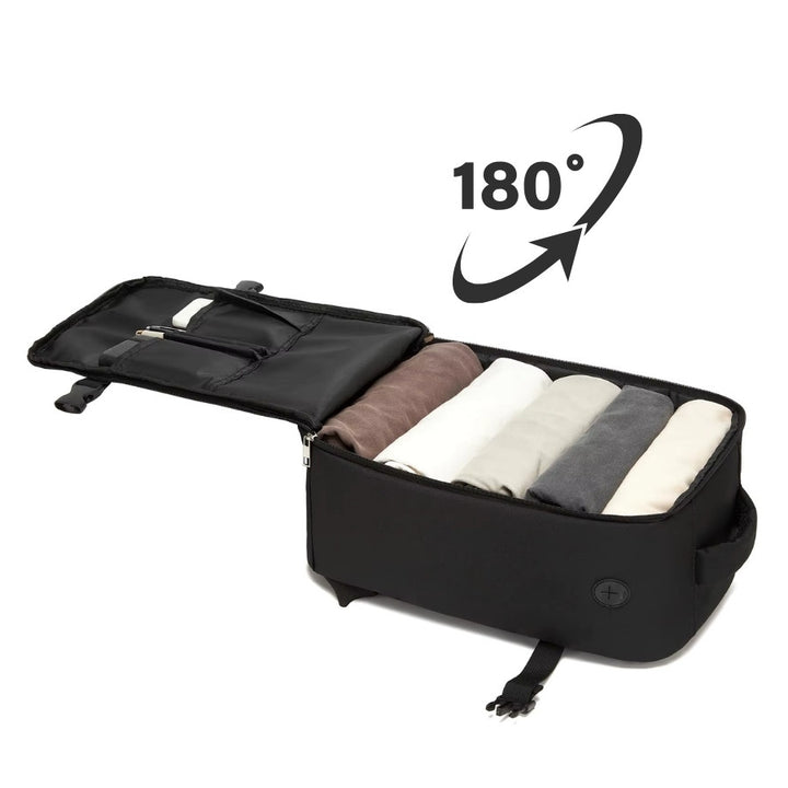sac à dos cabine ultra léger ouverture à plat 180 degrés