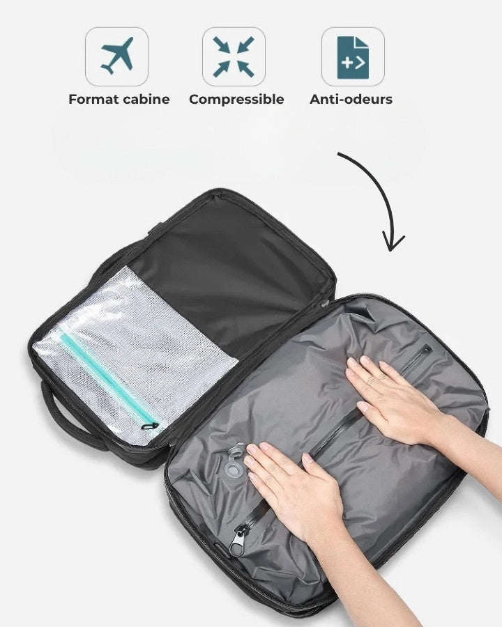 BOXSAM Sac à Dos de Voyage Cabine avec Système BOXSAM Sac à Dos de Voyage Cabine avec Système