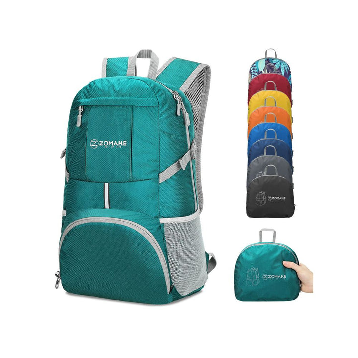 Sac à Dos Pliable Turquoise