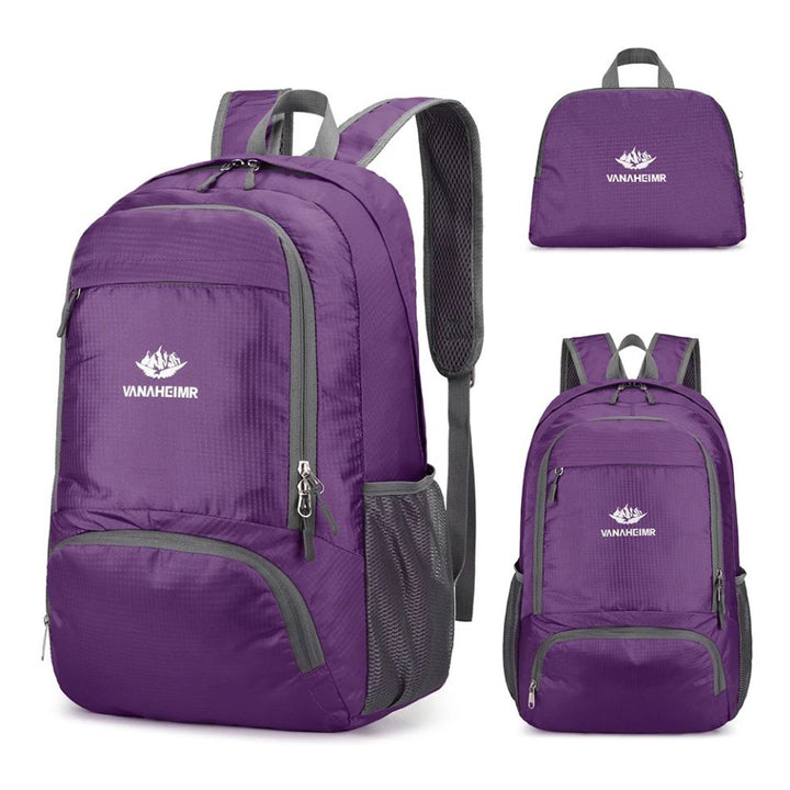 Sac à Dos Pliable, violet