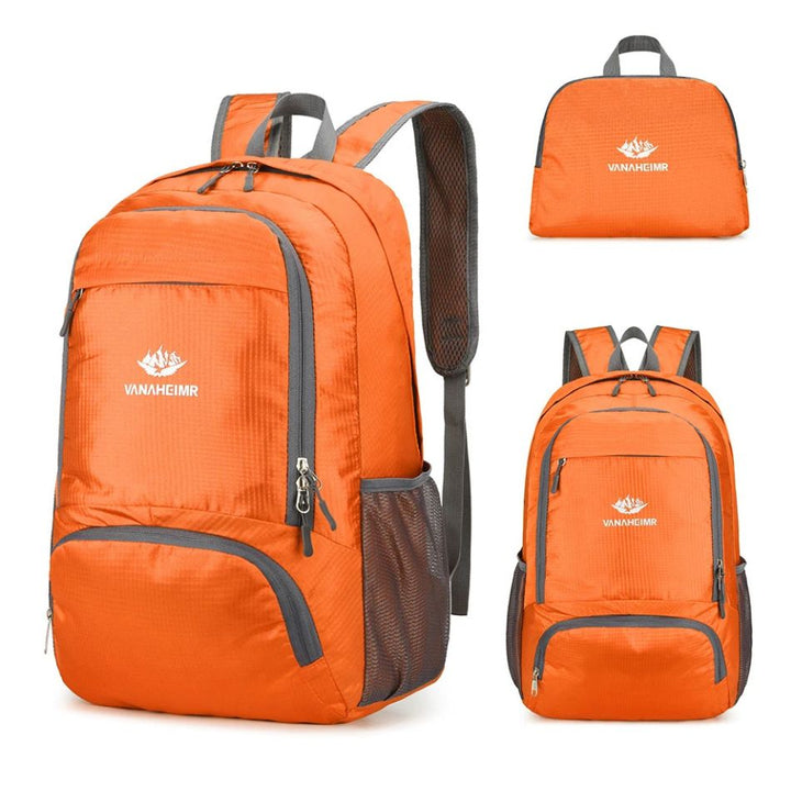 Sac à Dos Pliable, orange