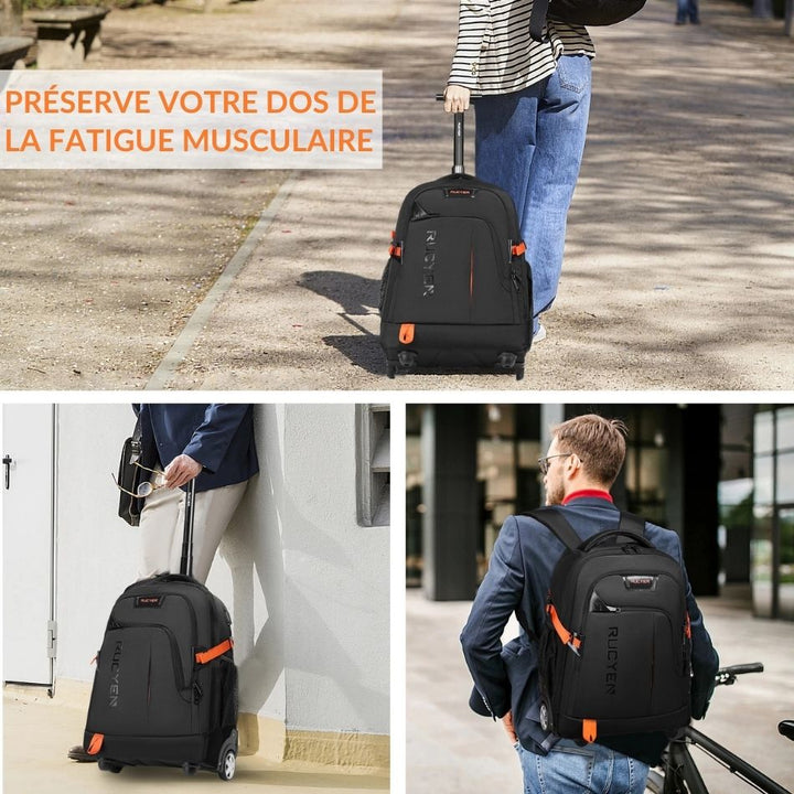 Sac à dos trolley taille cabine