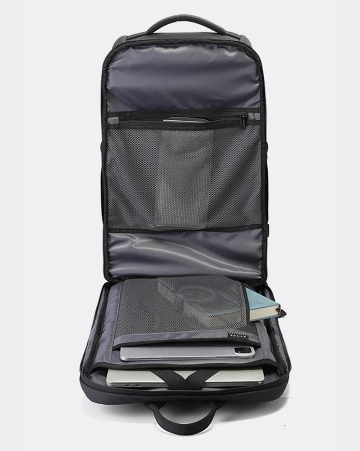 Sac à Dos de Voyage 45 x 36 x 20, ouverture type valise, compartiment tablette et ordinateur portable