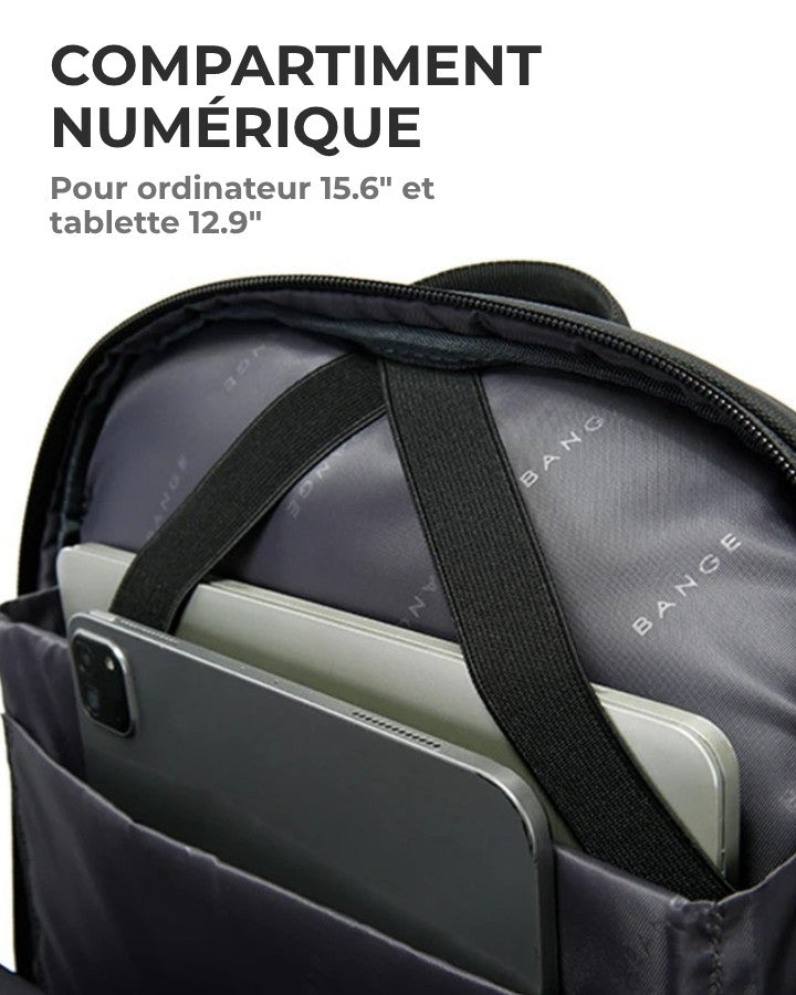 Sac à Dos de Voyage pour PC, compartiment numérique