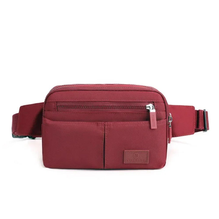 Sac Banane pour Femme de Voyage rouge
