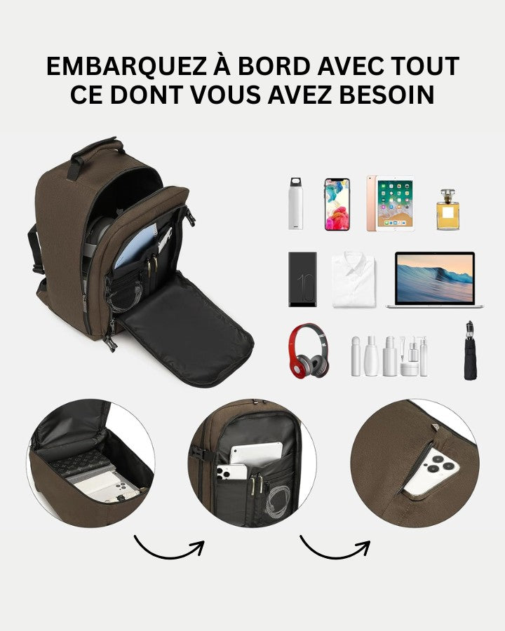 Sac cabine 40 x 20 x 25 cm – homologué ryanair - Paisible Voyage Sac cabine 40 x 20 x 25 cm – homologué ryanair - Paisible Voyage