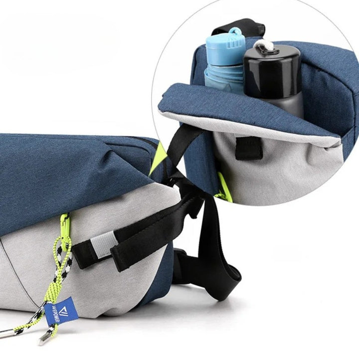 Sac de Poitrine Bandoulière, avec poche  pour parapluie ou gourde