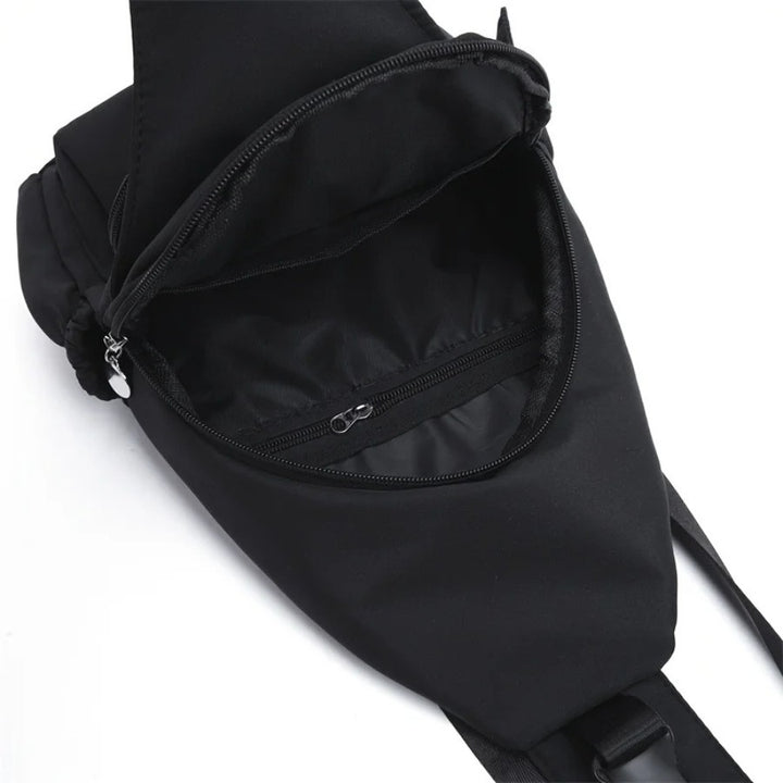 Sac de Poitrine Femme Chic, compartiment principale avec poche interne zippée et compartiment