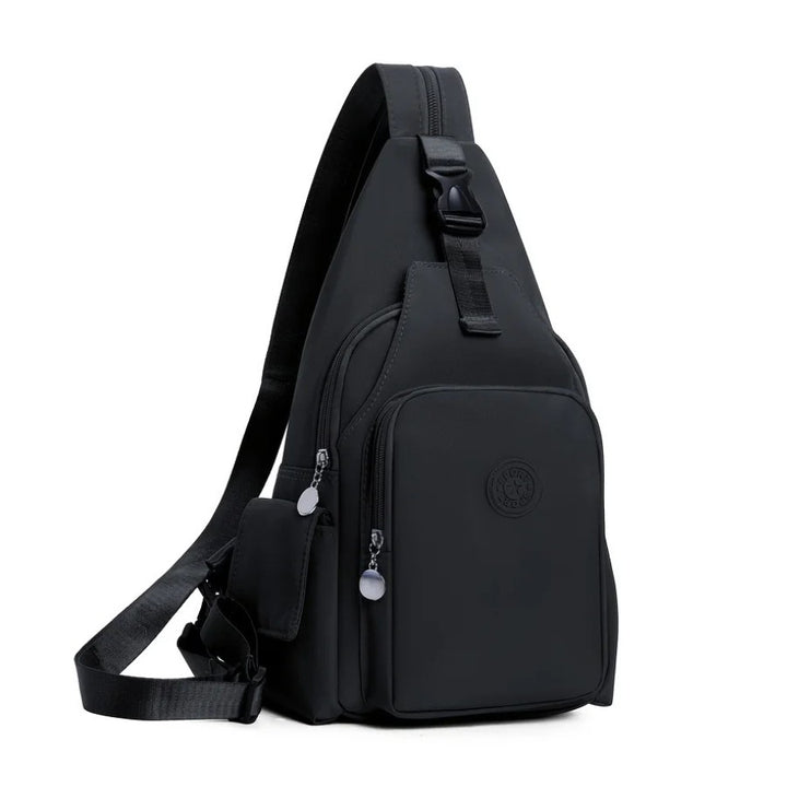 Sac de Poitrine Femme Chic, noir