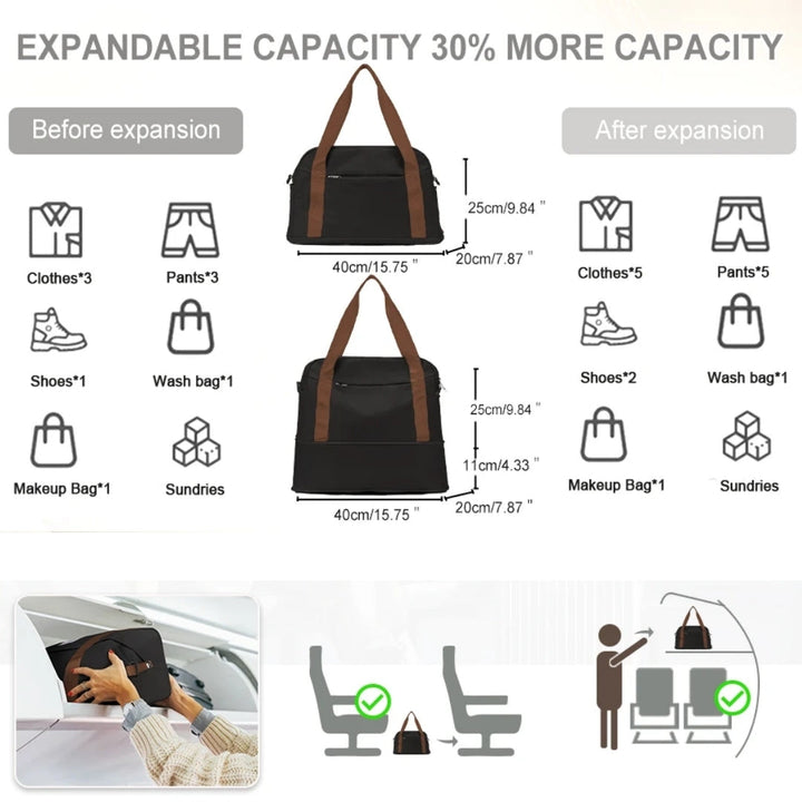 Sac de Voyage 45 x 36 x 20 cm