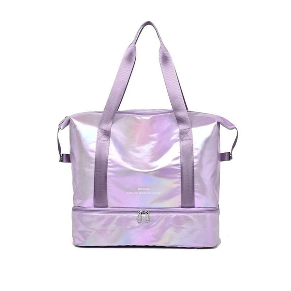 Grand Sac de voyage Yves Rose Blush Coton Bio