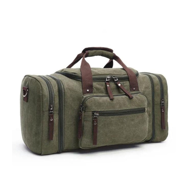 Sac de Voyage en Toile Kaki