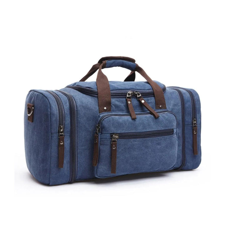 Sac de Voyage en Toile Bleu