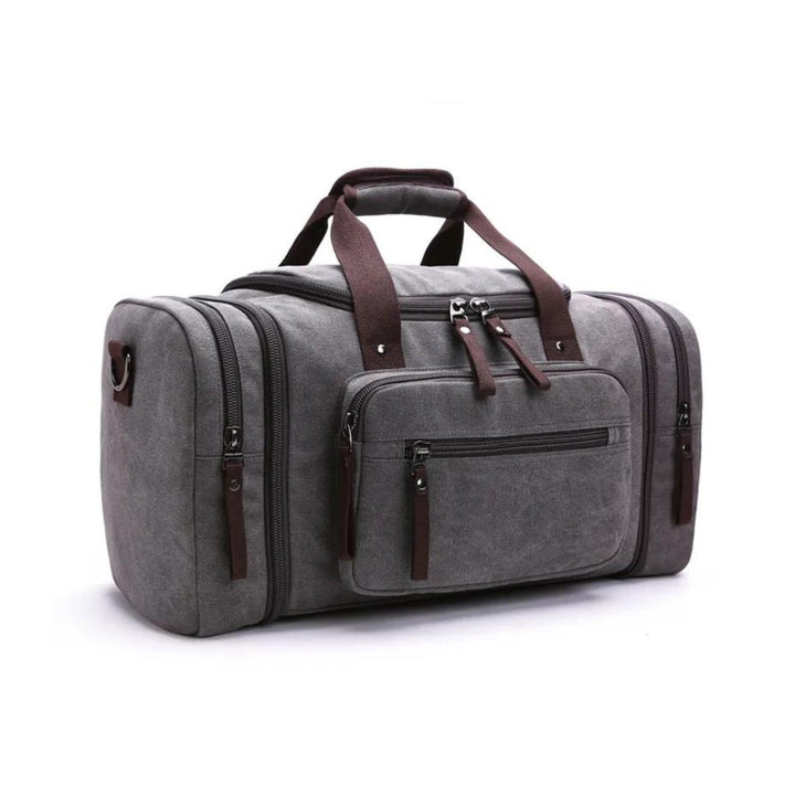 Sac de Voyage en Toile Gris