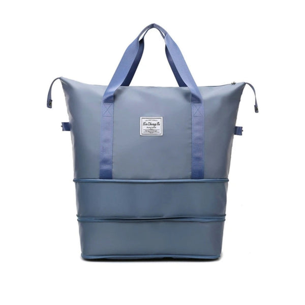 Sac de Voyage Extensible Bleu