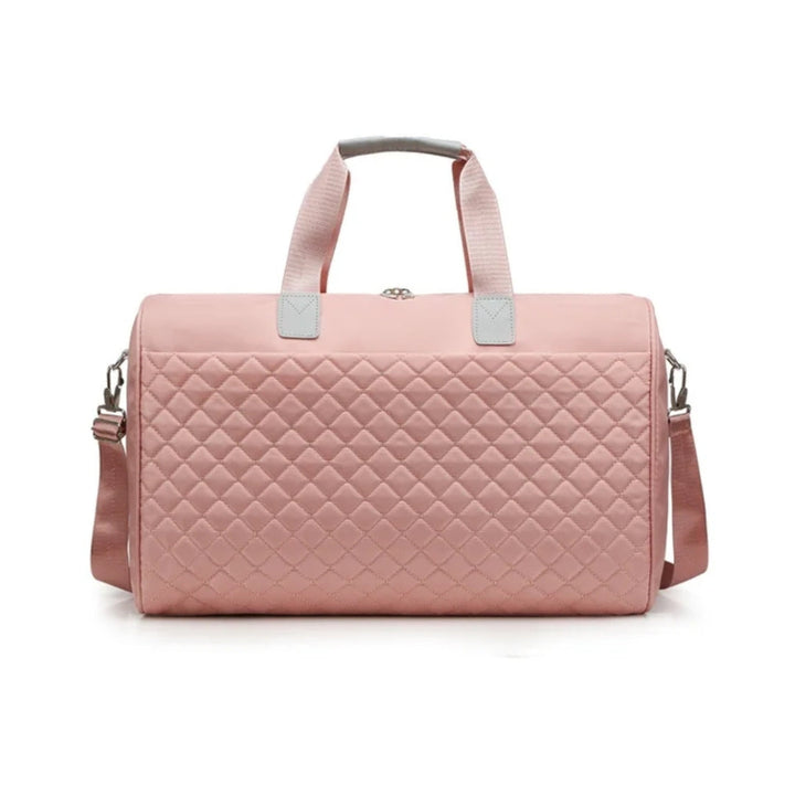 Sac de Voyage Matelassé Rose