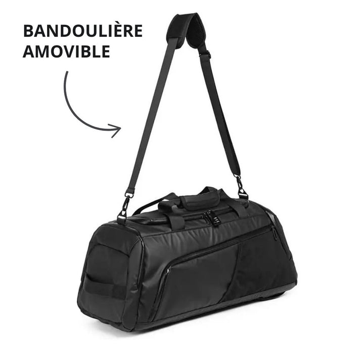Sac sport convertible sac à dos avec bandoulière amovible