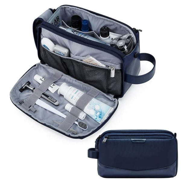 Trousse de toilette avec Plusieurs Compartiments Bleu