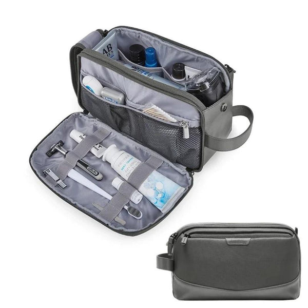 Trousse de toilette avec Plusieurs Compartiments Gris