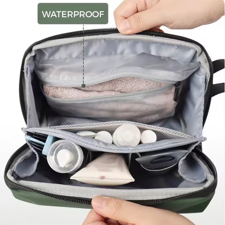 Trousse de Toilette avec Rangement, waterproof