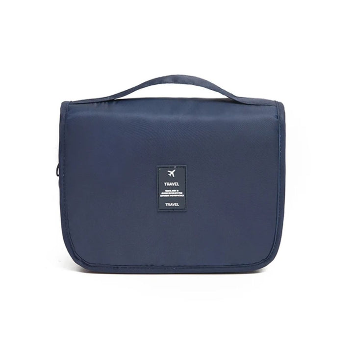 Trousse de toilette de voyage à suspendre Bleu marine