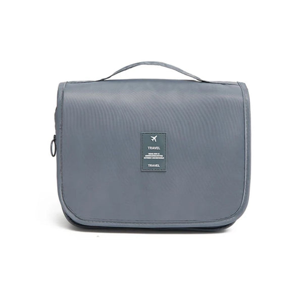 Trousse de toilette de voyage à suspendre Gris foncé
