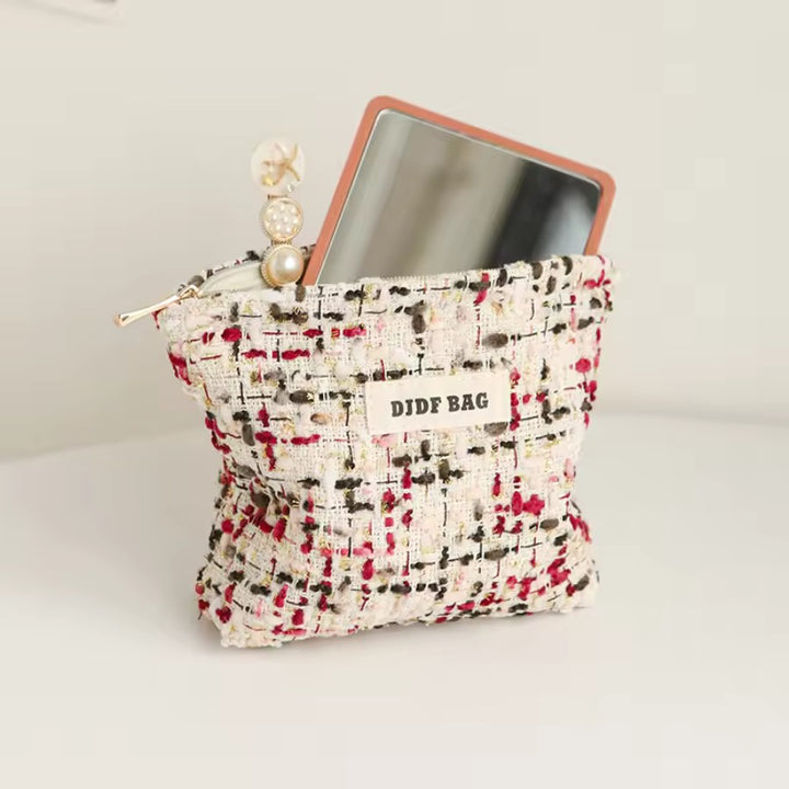Trousse de Toilette Femme Colorée - Handmade, cherry blossom taille S
