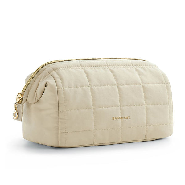 Trousse de toilette Femme Grand Format Beige