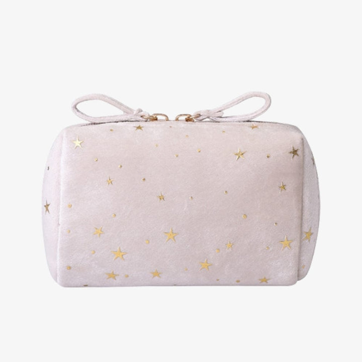 Trousse de toilette Fillette - Nuit étoilée Beige