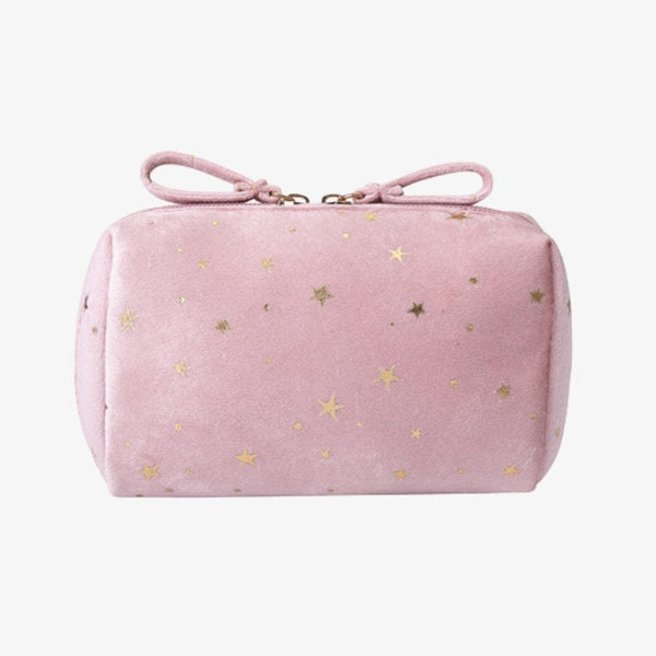 Trousse de toilette Fillette - Nuit étoilée Rose