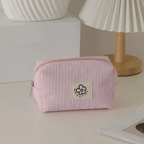 Trousse de toilette Gaze de Coton Femme Rose
