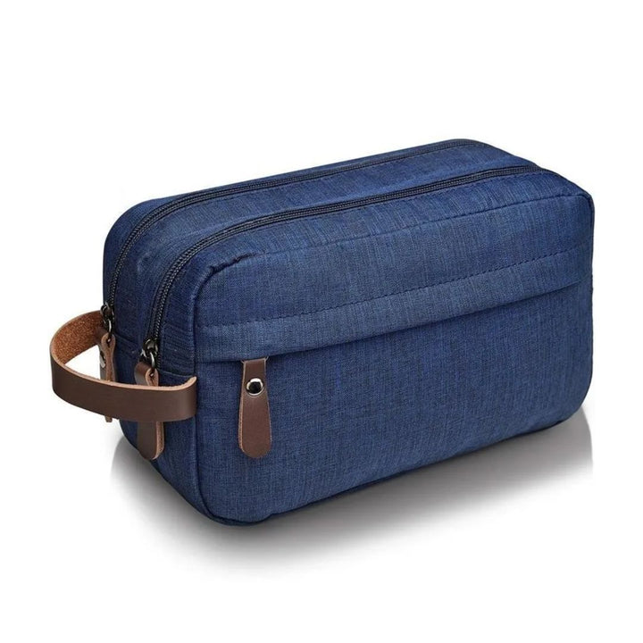 Trousse de toilette Homme 2 Compartiments Bleu marine