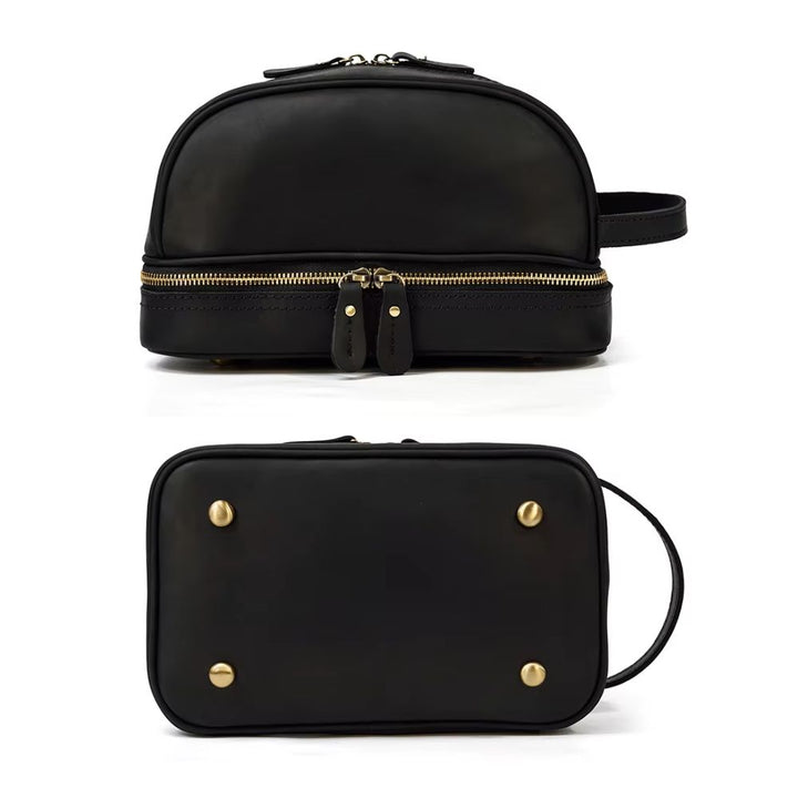 Trousse de toilette Homme Cuir Vintage