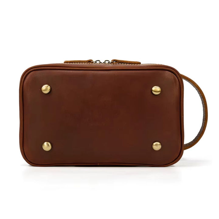Trousse de toilette Homme Cuir Vintage
