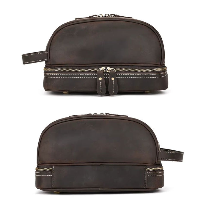 Trousse de toilette Homme Cuir Vintage