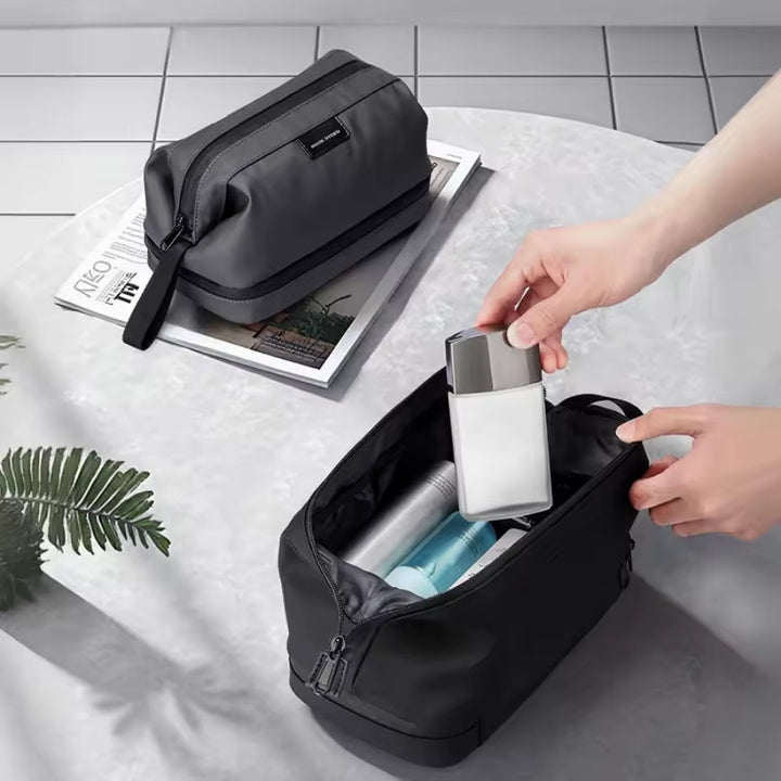 Trousse de Toilette Homme Double Compartiment