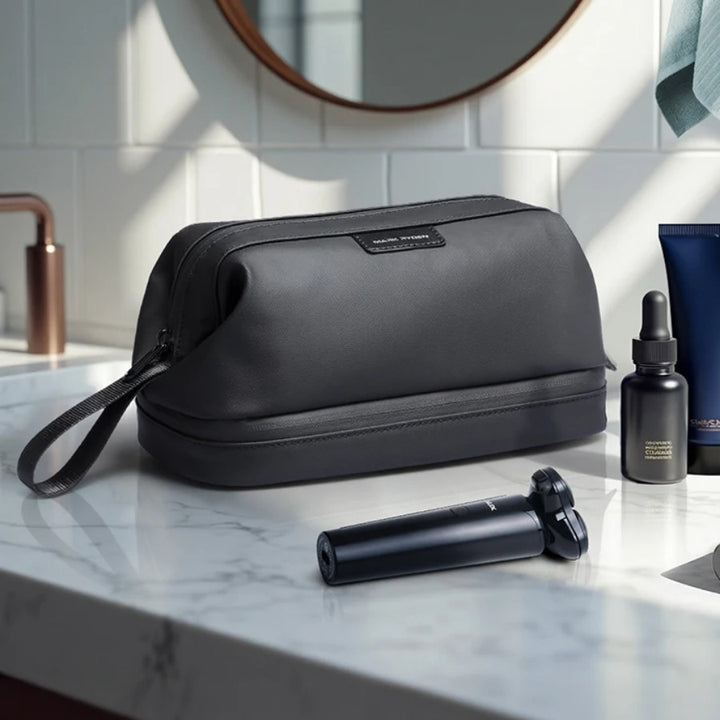 Trousse de Toilette Homme Double Compartiment