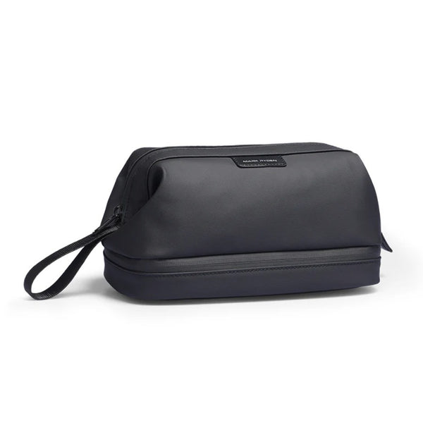 Trousse de Toilette Homme Double Compartiment coloris noir